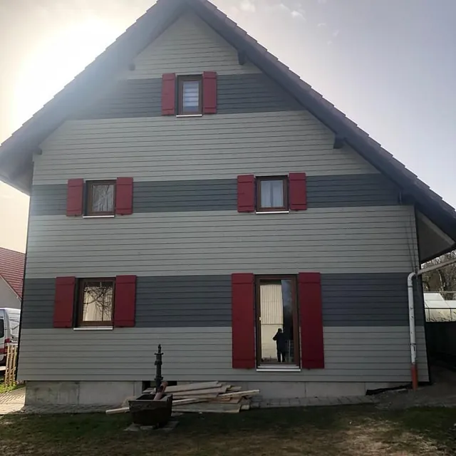Altbausaierung Fassade Nacher Bild