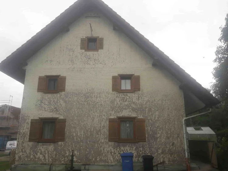 Altbausanierung Trossingen - Fassadensanierung Vorher